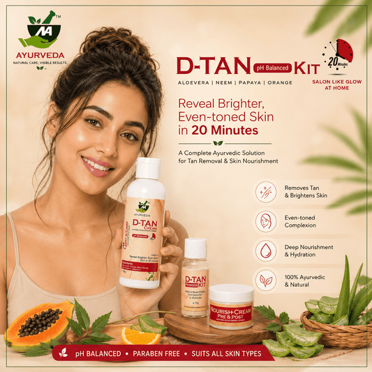 D - TAN KIT (ALOEVERA NEEM PAPAYA ORANGE) - Natural Ayurveda