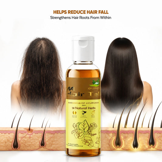 HAIR CARE OIL GOODNESSS OF AYURVEDA WITH 14 NATURAL HERBS - Natural Ayurveda