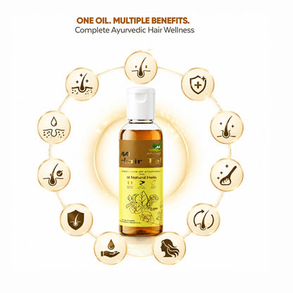 HAIR CARE OIL GOODNESSS OF AYURVEDA WITH 14 NATURAL HERBS - Natural Ayurveda