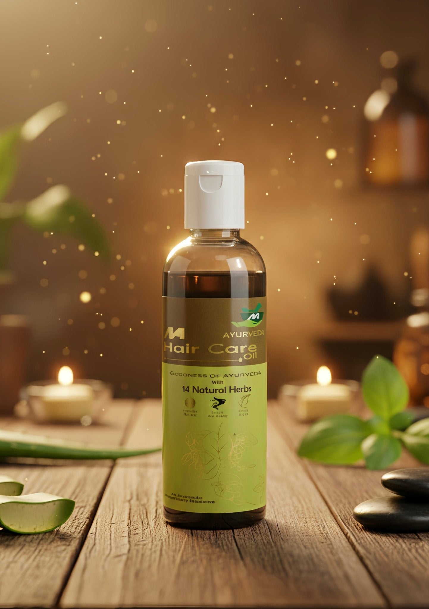 HAIR CARE OIL GOODNESSS OF AYURVEDA WITH 14 NATURAL HERBS - Natural Ayurveda